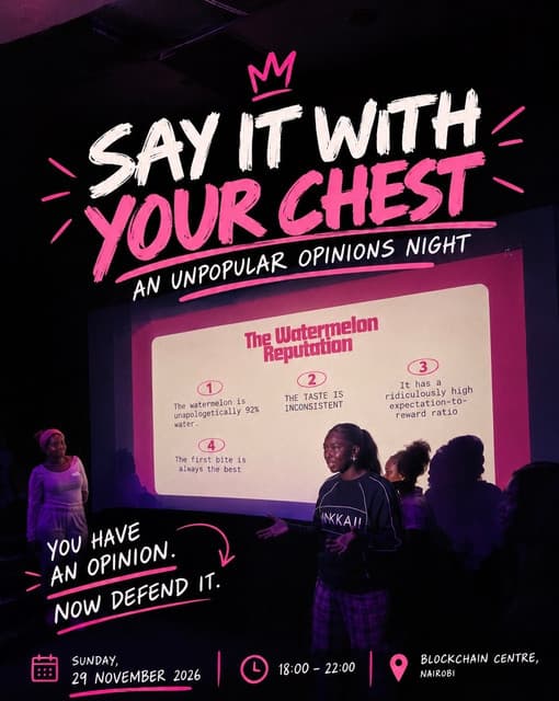 Say It With Your Chest 